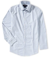 Mizzen+Main Leeward No Tuck Adam Plaid Performance Stretch Long Sleeve Woven Shirt