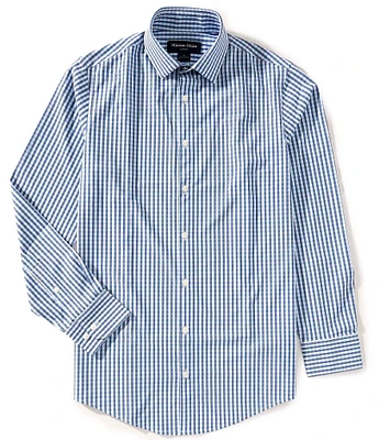 Mizzen+Main Leeward Performance Stretch Alamo Gingham Long Sleeve Woven Shirt