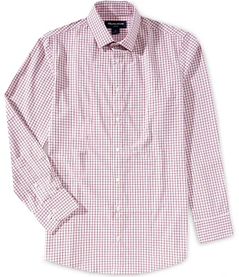 Mizzen+Main Leeward Performance Stretch Logan Plaid Long Sleeve Woven Shirt