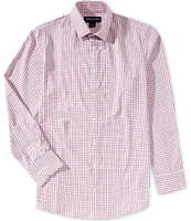 Mizzen+Main Leeward Performance Stretch Logan Plaid Long Sleeve Woven Shirt