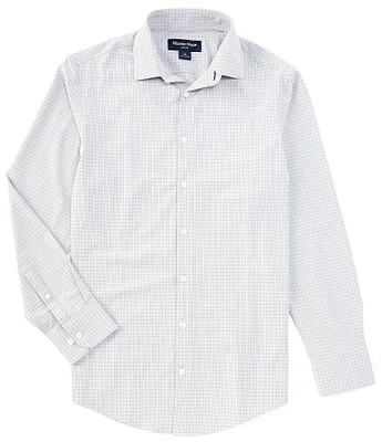 Mizzen+Main Performance Stretch Leeward Joel Plaid Long Sleeve Woven Shirt