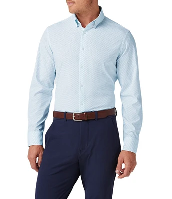 Mizzen+Main Performance Stretch Leeward Long Sleeve Woven Shirt