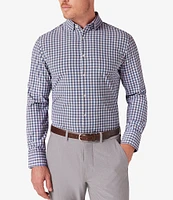 Mizzen+Main Performance Stretch Leeward Todos Gingham Long Sleeve Woven Shirt