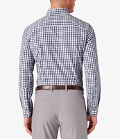 Mizzen+Main Performance Stretch Leeward Todos Gingham Long Sleeve Woven Shirt