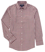 Mizzen+Main Performance Stretch Leeward Todos Plaid Long Sleeve Woven Shirt