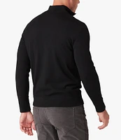 Mizzen+Main Preston Merino Wool Quarter-Zip Pullover