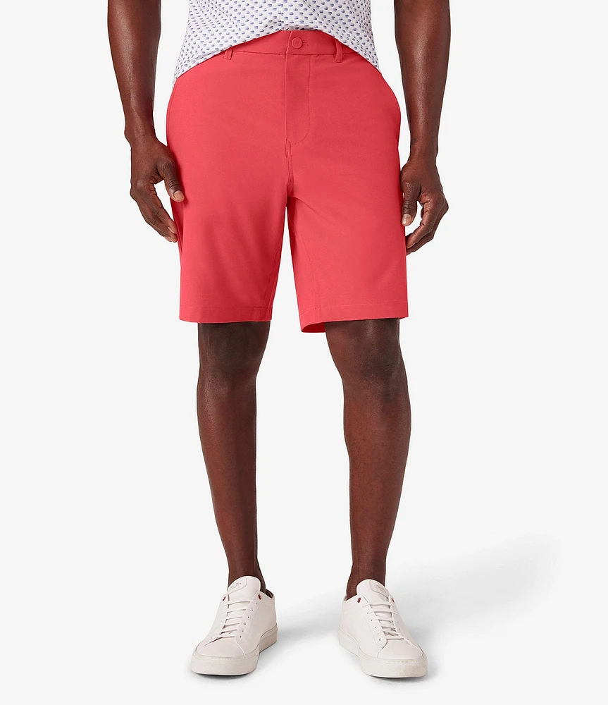 Mizzen+Main Slim Fit Helmsman Performance Stretch 9#double; Inseam Shorts