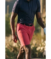 Mizzen+Main Slim Fit Helmsman Performance Stretch 9#double; Inseam Shorts