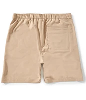 Mizzen+Main Solid Deck 7#double; Inseam Shorts
