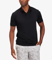 Mizzen+Main Versa Solid Performance Stretch Short Sleeve Polo Shirt