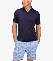 Mizzen+Main Versa Solid Performance Stretch Short Sleeve Polo Shirt