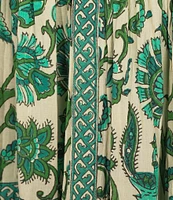 Mo Maya Mojo Flare Midi Dress