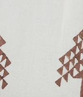 Mo Maya Tara Hand Painted Print Coordinating Mini Skirt
