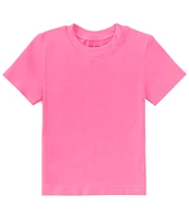 Moa Moa Big Girls 7-16 Short Sleeve Seamless T-Shirt