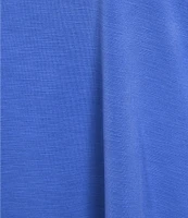 Moa Moa Plus Size Puffed-Sleeve Solid Top