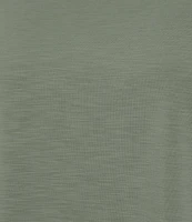 Moa Moa Plus Size Puffed-Sleeve Solid Top
