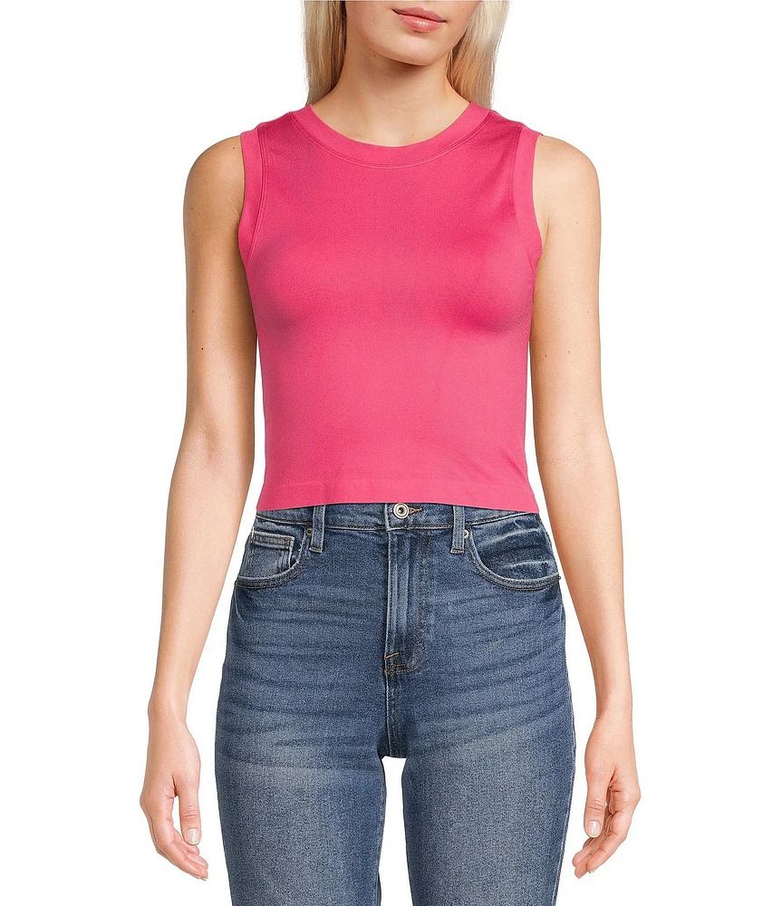 Moa Moa Seamless Crop Tank Top