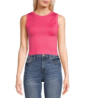 Moa Moa Seamless Crop Tank Top