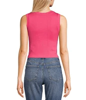 Moa Moa Seamless Crop Tank Top