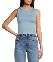 Moa Moa Seamless Crop Tank Top