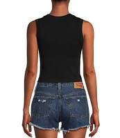 Moa Moa Seamless Crop Tank Top