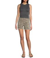 Moa Moa Sleeveless Crewneck Tank Top