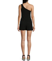 Moa Moa Sleeveless One Shoulder Romper