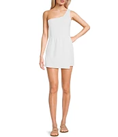 Moa Moa Sleeveless One Shoulder Romper