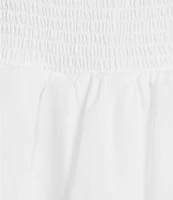 Moa Moa Sleeveless Solid Bubble-Hem Tank Top