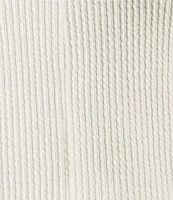 Moa Moa Sleeveless Tie Shoulder Rib Knit Tank Top