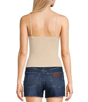 Moa Moa Sleeveless V-Neck Basic Tank Top