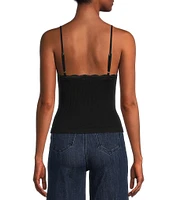 Moa Moa Sleeveless V-Neck Basic Tank Top