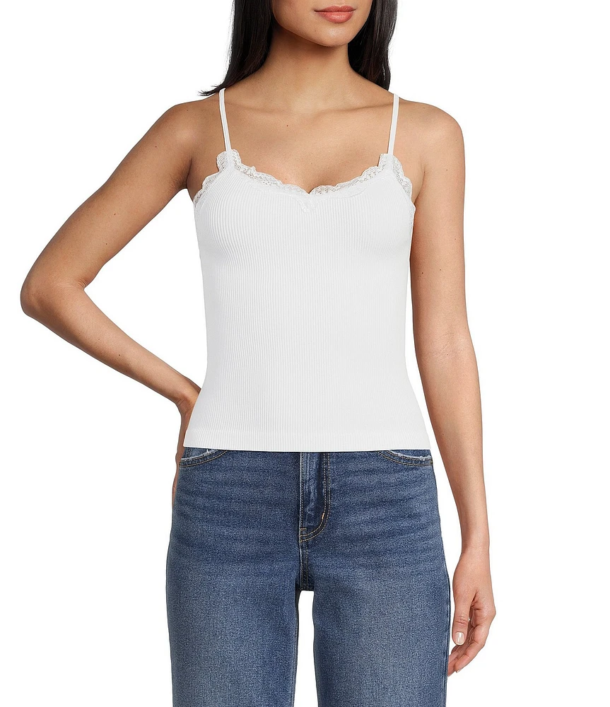 Moa Moa Sleeveless V-Neck Basic Tank Top
