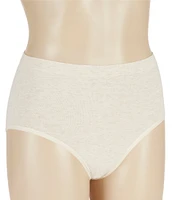 Modern Movement Heather Cotton Blend Seamless Brief