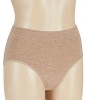 Modern Movement Heather Cotton Blend Seamless Brief