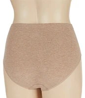 Modern Movement Heather Cotton Blend Seamless Brief