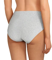 Modern Movement Heather Cotton Blend Seamless Brief