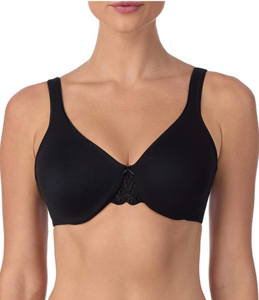 Modern Movement Hidden Comfort Lace Center Minimizer Bra