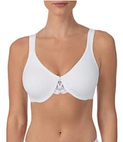 Modern Movement Hidden Comfort Lace Center Minimizer Bra