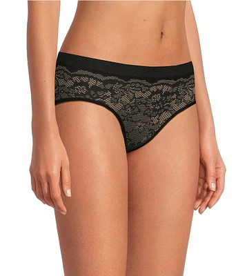 Modern Movement Jacquard Printed Microfiber Hipster Panty