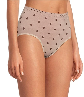 Modern Movement Printed Brief Panty