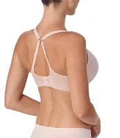 Modern Movement Lace Wing Push Up Bra