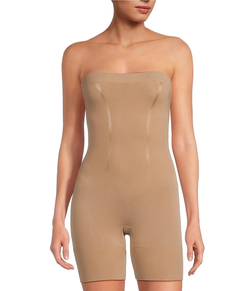 Modern Movement Medium Control High-Waisted Midthigh Shaper with Bra Connectors