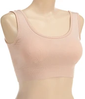 Modern Movement Scoop Neck Seamless Sports Bra