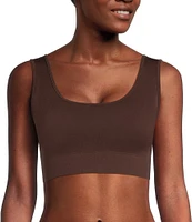 Modern Movement Scoop Neck Seamless Sports Bra