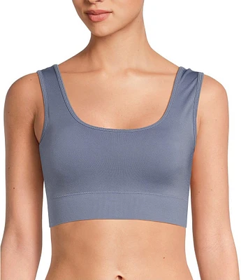 Modern Movement Scoop Neck Seamless Sports Bra