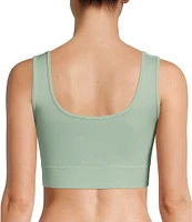 Modern Movement Scoop Neck Seamless Sports Bra