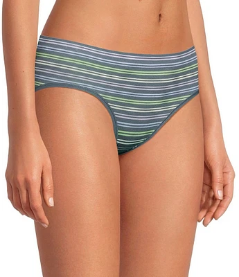 Modern Movement Seamless Multi Stripe Hipster Panty