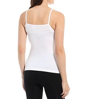 Modern Movement Solid Seamless Scoop Neck Microfiber Camisole