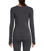 Modern Movement Warmwear Long Sleeve Crew Neck Top